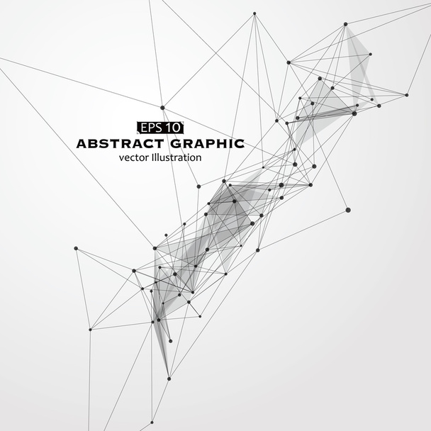 Punto, línea y superficie que consta de gráficos abstractos
. - Vector, Imagen