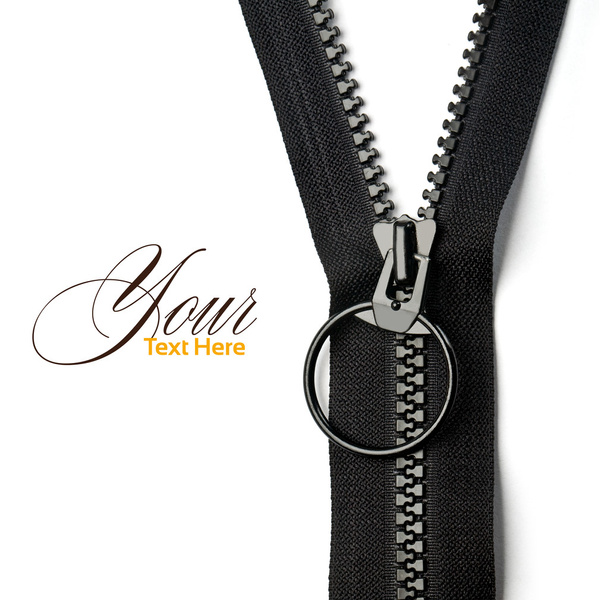 Black zipper - Photo, Image