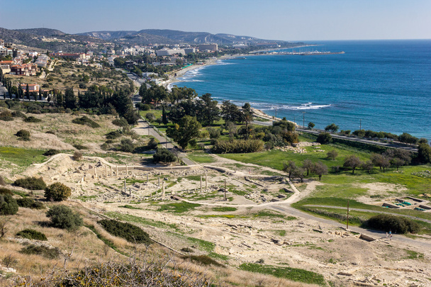 Vista para Amathus, Chipre
 - Foto, Imagem
