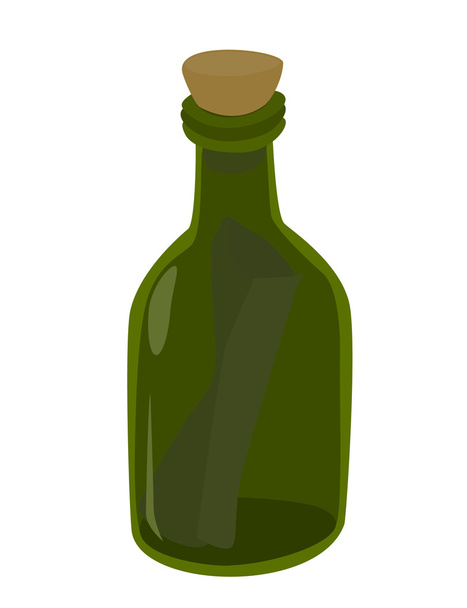 Message in a Bottle - Vector, Image