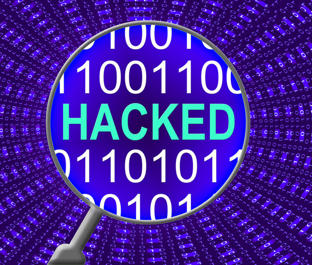 Internet hackeado significa crack en línea y la búsqueda
 - Foto, imagen