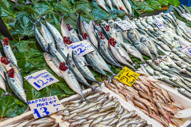 Istanbulin kalamarkkinat
 - Valokuva, kuva