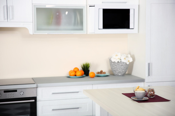 Modern kitchen interior - Foto, imagen