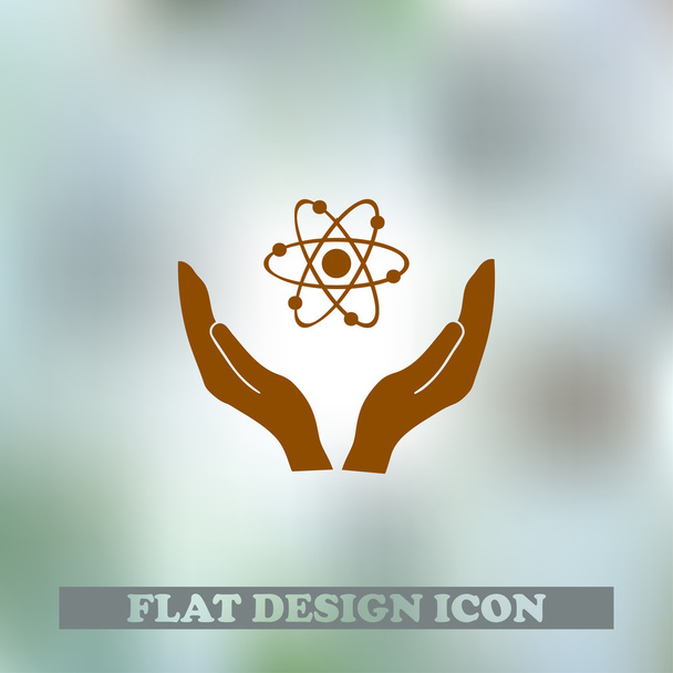 hand vector flat icon - Vector, Image