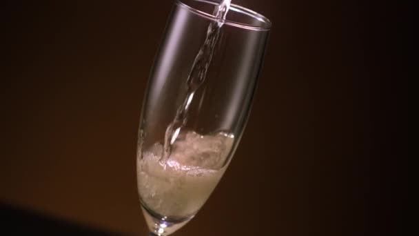 Champagne Flute Pour - Кадры, видео