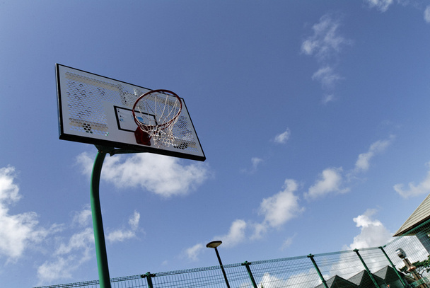 Basketbalový kroužek parku - Fotografie, Obrázek