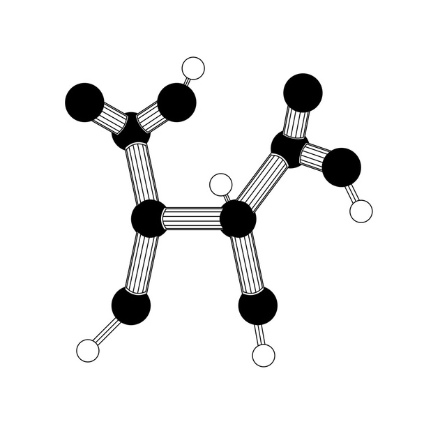 vector of citric acid - Vector, Image