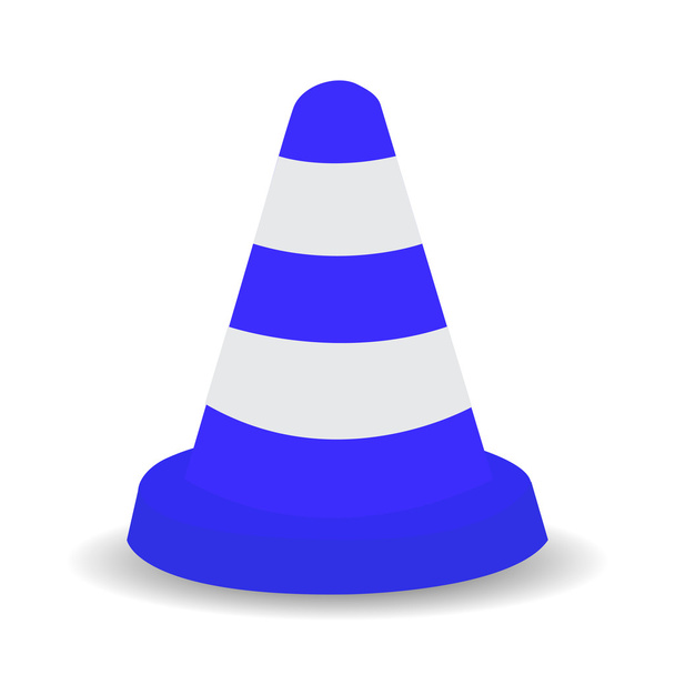 vector of traffic cone - Vector, Imagen