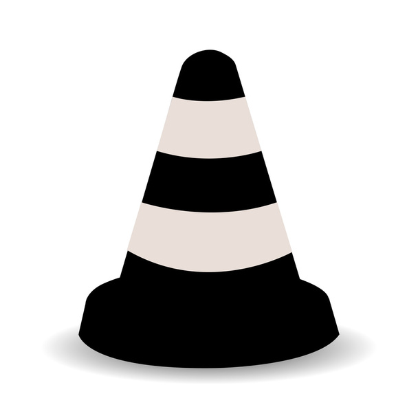 vector of traffic cone - Vektor, obrázek
