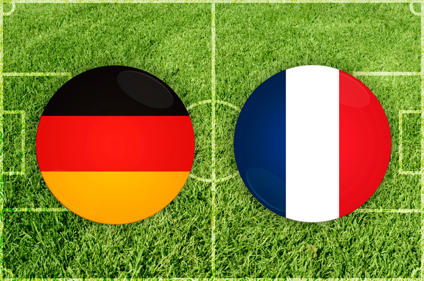 Niemcy vs Francja - Zdjęcie, obraz