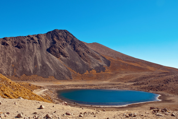 Nevado de toluca, stary wulkan w pobliżu toluca Meksyk - Zdjęcie, obraz