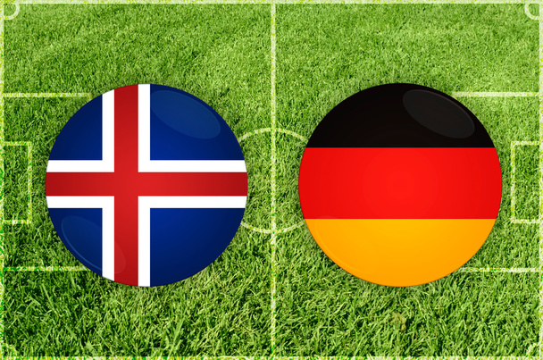 Iceland vs Germany - Photo, Image