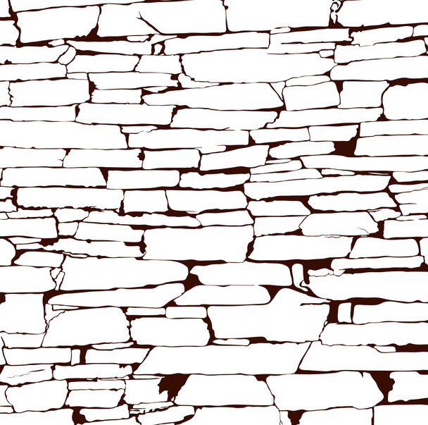 design element. Ancient brick wall texture. Vector EPS - Vector, Image