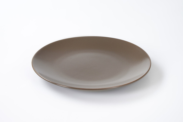 Empty brown plate - Photo, Image