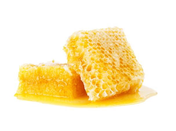 Honeycomb isolate on white background - Photo, Image