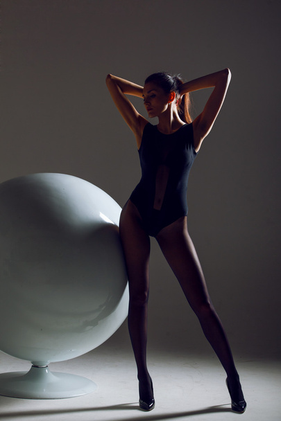 he girl with the ball - Photo, Image
