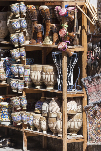 Традиційні Сувенірний магазин в Медіні, Марокко - Фото, зображення