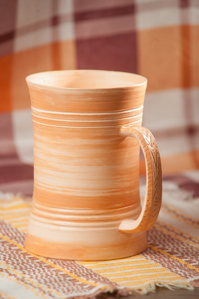 Traditionelle handgefertigte Tasse - Foto, Bild