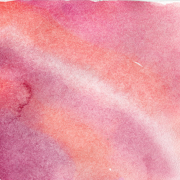 illustration depicting the texture background pink color. diagonal direction. watercolor, wet effect. - Фото, зображення