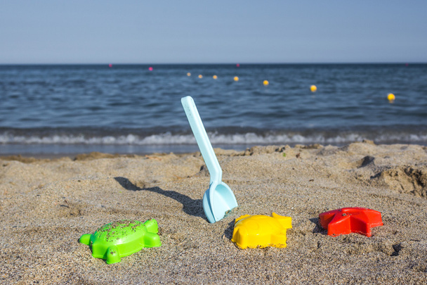 Toys on the beach - Photo, Image