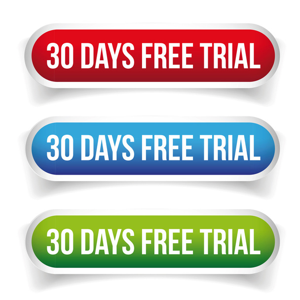30 days free trial vector - Vector, Image