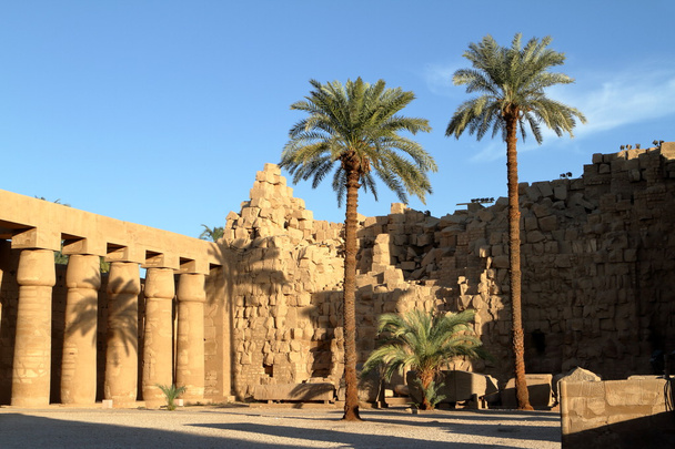  De tempel van Karnak in Egypte - Foto, afbeelding