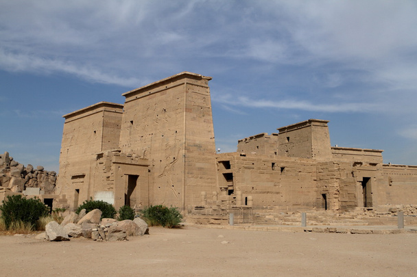 Świątynia Izydy Philae w Egipcie - Zdjęcie, obraz