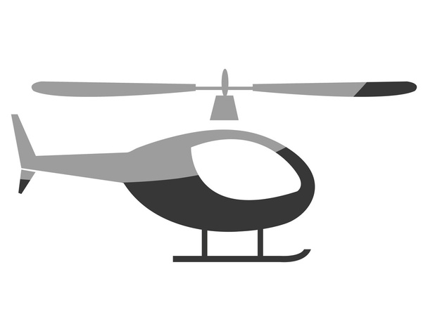 icône de l'hélicoptère isolé sur fond blanc
. - Vecteur, image