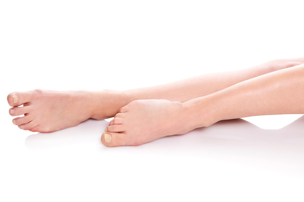 Close up of female feet. - Foto, imagen
