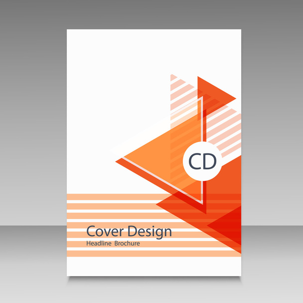 Broschüre Vorlage Layout, Coverdesign Jahresbericht - Vektor, Bild
