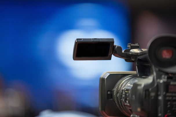 Video camera at presentation - Photo, Image