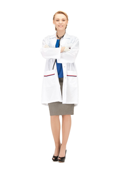 Attractive female doctor - Photo, image