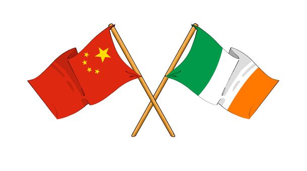 Китай і Ірландії Альянсу та дружби - Фото, зображення