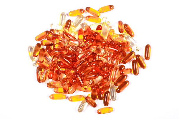 Heap of medical pills and capsules, health care concept - Фото, зображення