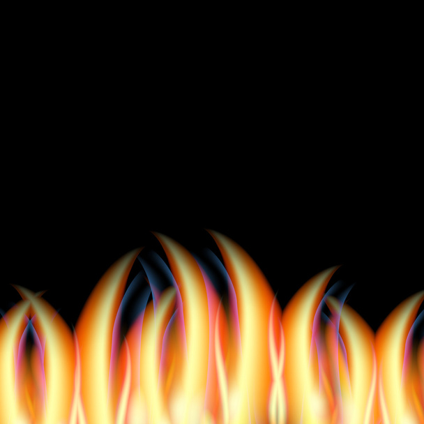 Абстрактный огонь
 - Вектор,изображение