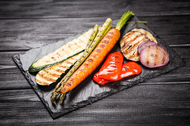 Assortment of grilled vegetables - Photo, Image