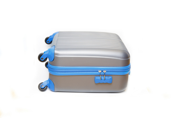 The gray suitcase. - Photo, Image