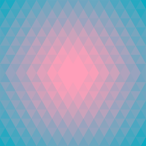 Stylowy wzór, tło wykonane z trójkątów  - Wektor, obraz