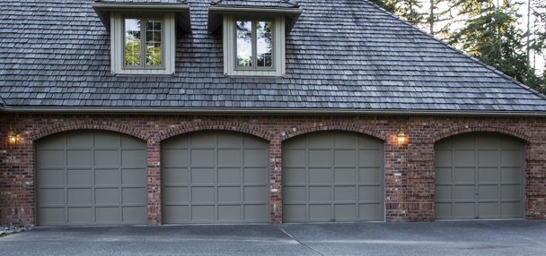 Residential Garage Doors - Photo, Image