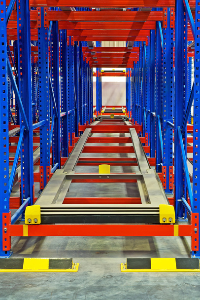 Warehouse storage rack systems - Photo, Image