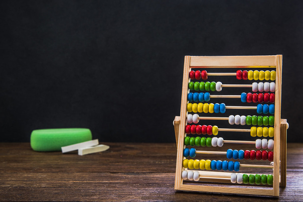 retro abacus in classroom - Photo, Image