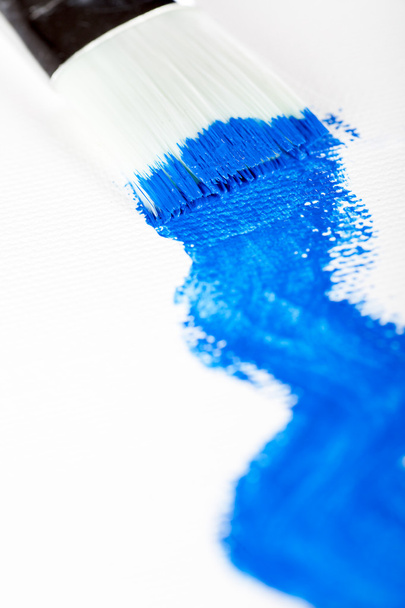 mavi ile boyama - Fotoğraf, Görsel