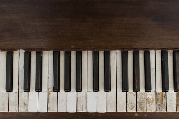 oude piano - Foto, afbeelding