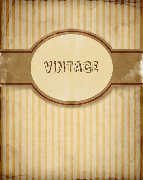 Vector vintage invitation with place for text - Vektori, kuva