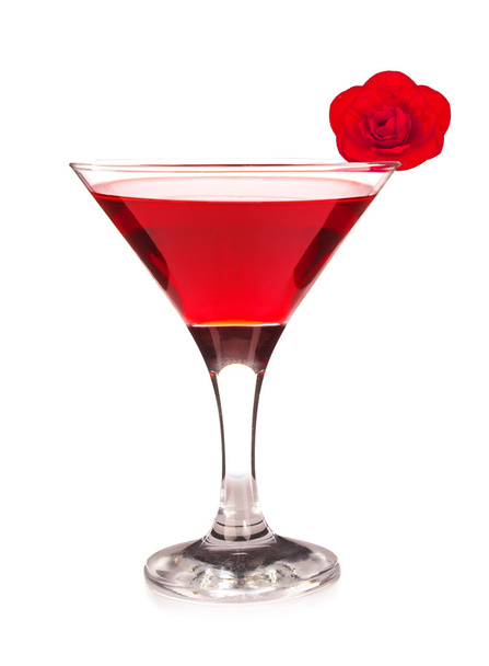 Red floral cocktail - Fotografie, Obrázek