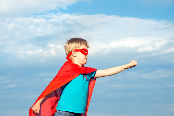 Superhero boy (superman) - Фото, зображення
