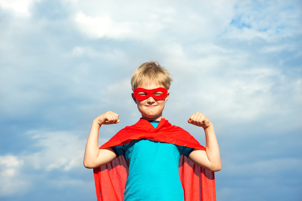 Superhero boy (superman) - Fotó, kép