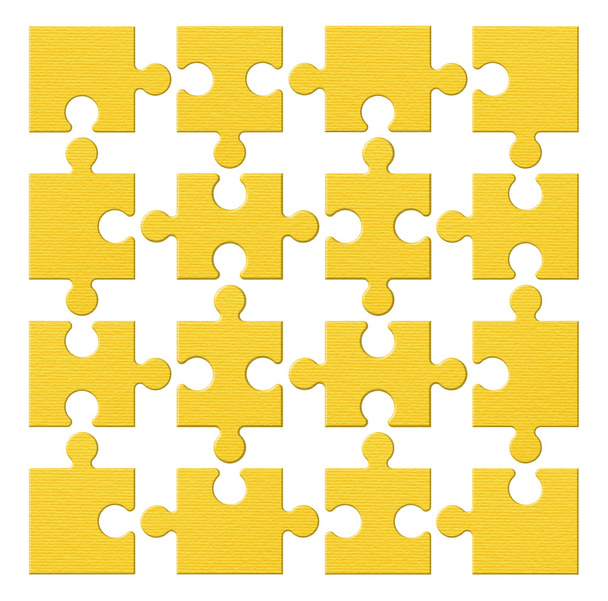 Puzzle-Set bunt - Foto, Bild