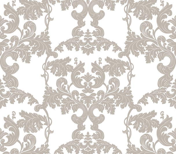 Εκλεκτής ποιότητας Floral στολίδι damask μοτίβο - Διάνυσμα, εικόνα