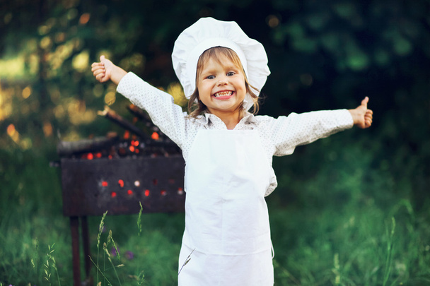 The child cook. - Foto, Bild